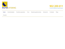 Tablet Screenshot of eurocatering.es