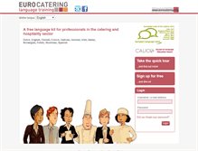 Tablet Screenshot of eurocatering.org